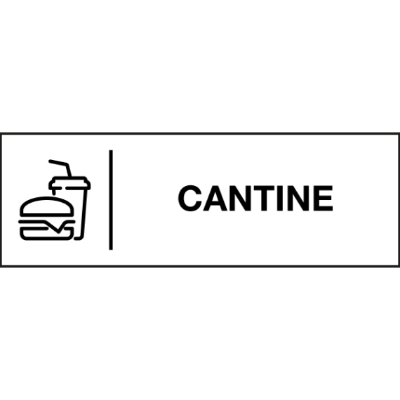 Pictogramme Cantine - Gamme Glossy