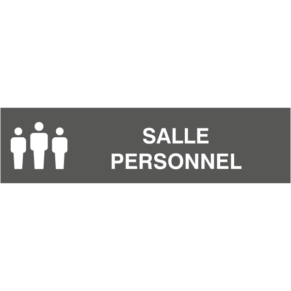 Pictogramme Salle Personnel - Gamme Grey