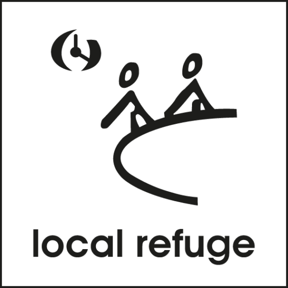 Pictogramme Local Refuge - Gamme Kids