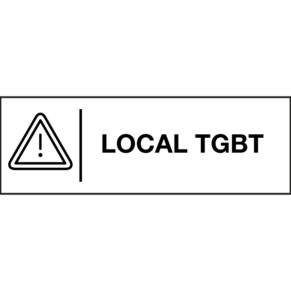Pictogramme Local TGBT - Gamme Glossy