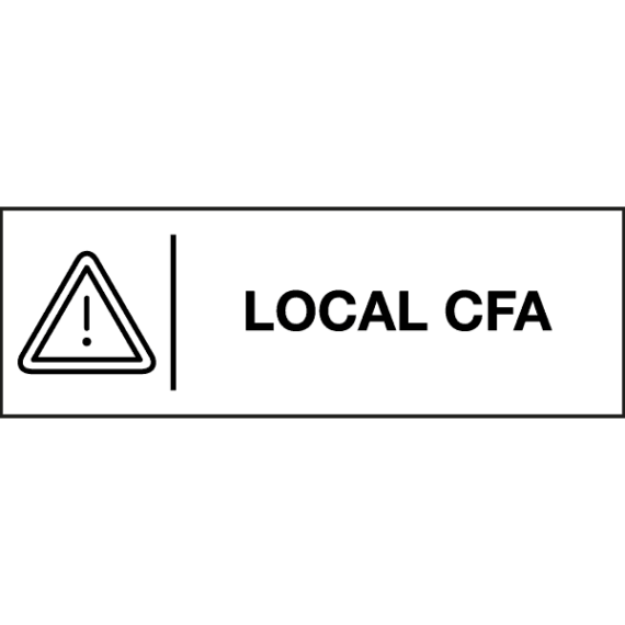 Pictogramme Local CFA - Gamme Glossy