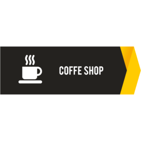 Pictogramme Coffee Shop - Gamme Flèche