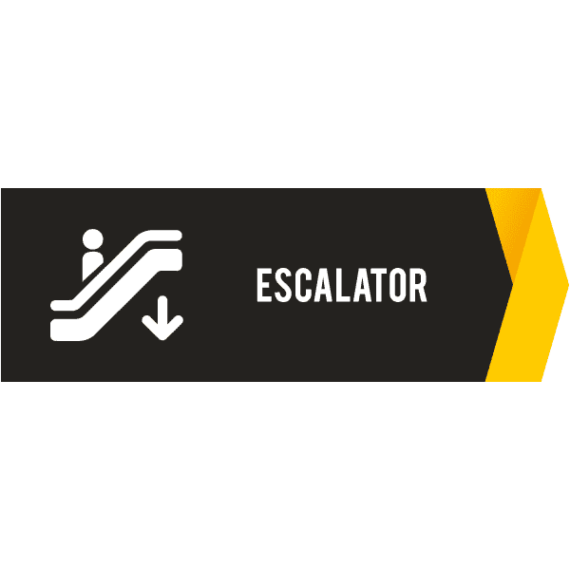 Pictogramme Escalator - Gamme Flèche