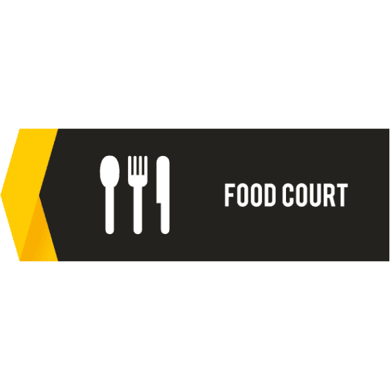 Pictogramme Food Court - Gamme Flèche