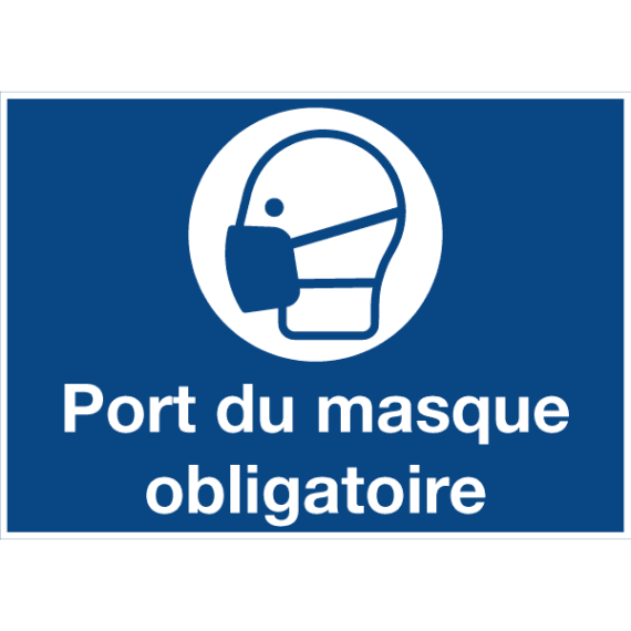 Panneau Port du Masque Obligatoire