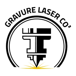 Etiquette gravée laser CO²