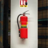 Panneau extincteur classe de feu ABC