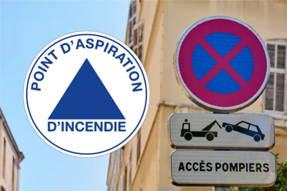 Panneau Point d'Aspiration Incendie SI-0179