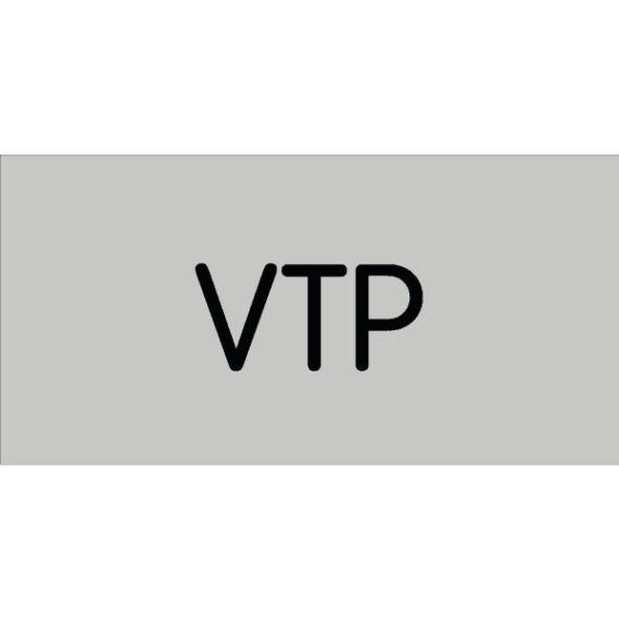 Étiquette Gravée VTP - Gaine Technique