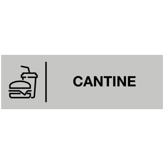 Étiquette Gravée Cantine