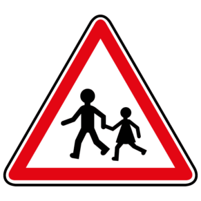 Panneau Danger Enfants - A13a