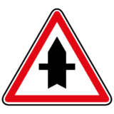 Panneau d'Intersection Route Prioritaire - AB2