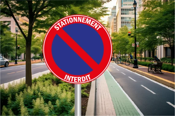 Panneau Stationnement Interdit ROUT-0076