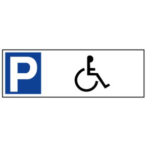 Panneau Parking PMR