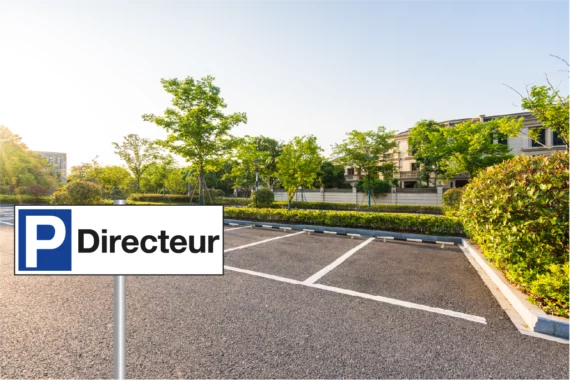 Panneau Parking Directeur ROUT-0121