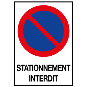 Panneau Stationnement Interdit