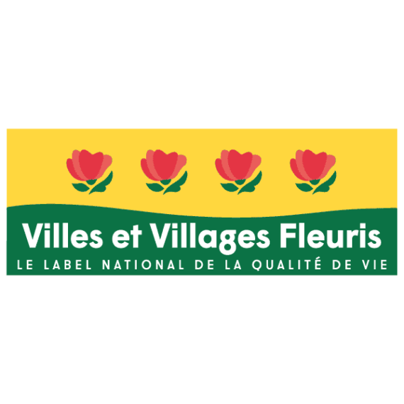 Panneau Villes et Villages Fleuris - 4 Fleurs