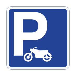 Panneau Parking Moto