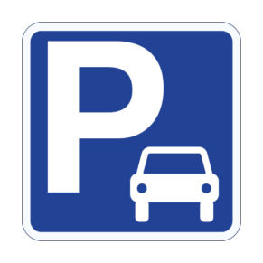Panneau Parking Réservé aux Voitures