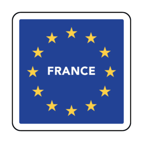 Panneau d'Indication du Territoire National Français - France E39