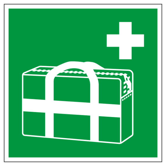 Panneau Sac Médical Urgence ISO 7010 - E027