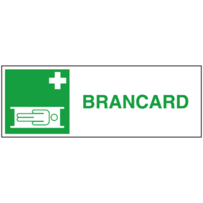Panneau Brancard - ISO 7010