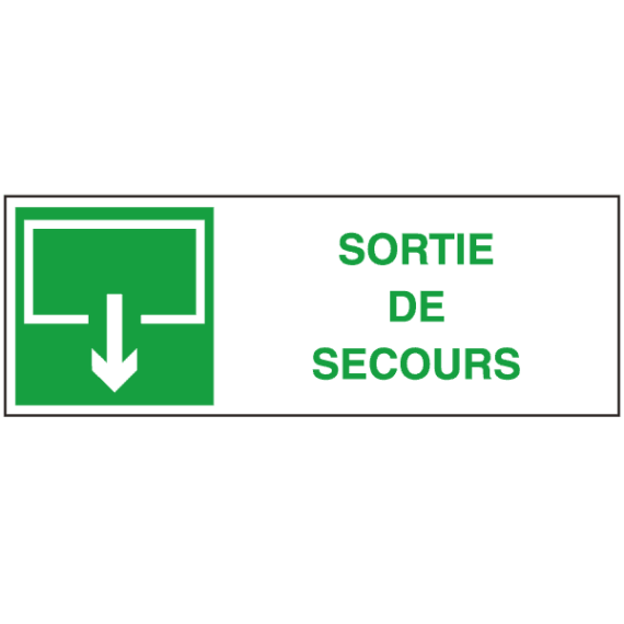 Panneau Sortie de Secours - ISO 7010