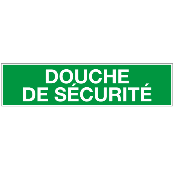 Panneau Douche de Sécurité