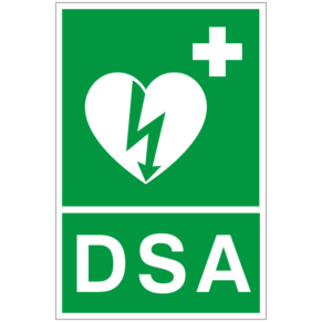 Panneau Défibrillateur Semi-Automatique - DSA