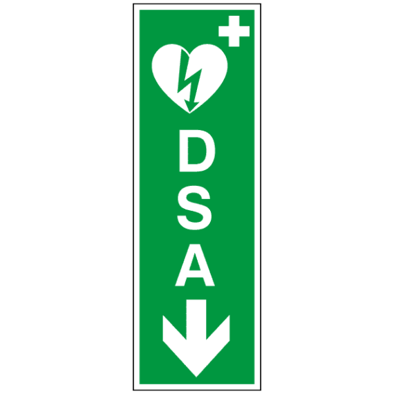 Panneau DSA - Défibrillateur Semi-Automatique