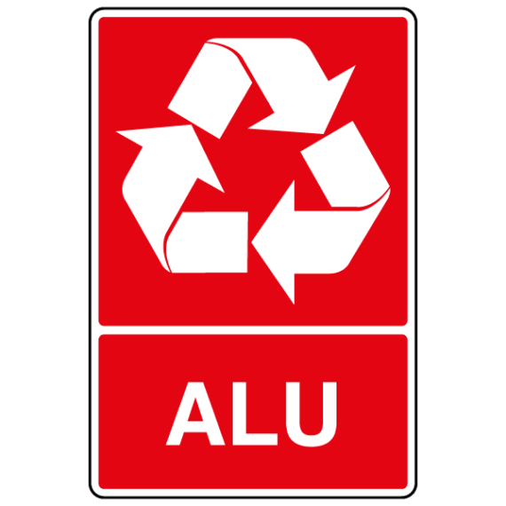 Panneau Recyclage Aluminium