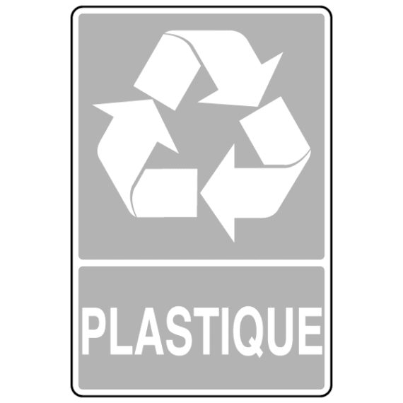Panneau Recyclage Plastique