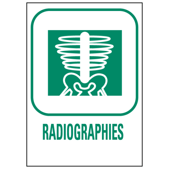 Panneau Déchetterie Radiographies
