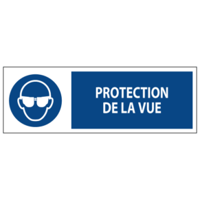 Signalétique Protection de la Vue ISO 7010