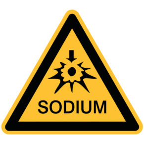 Signalétique Sodium ISO 7010