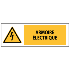 Panneau Armoire Électrique ISO 7010