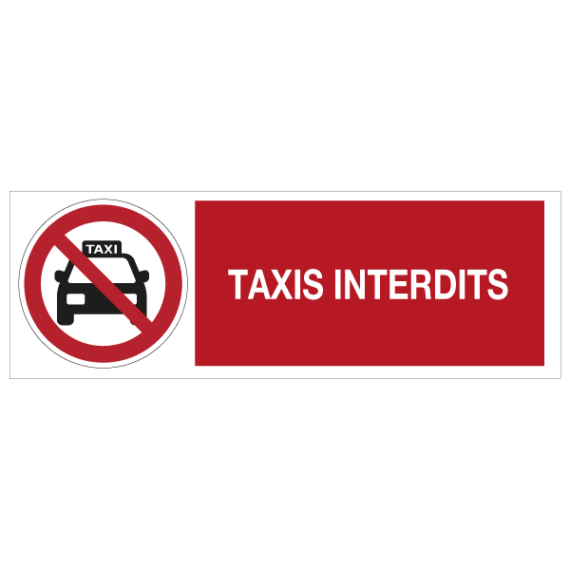 Panneau Taxis Interdits 7010