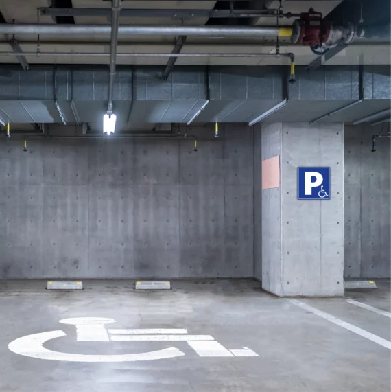 Pictogramme Parking PMR PMR-0007
