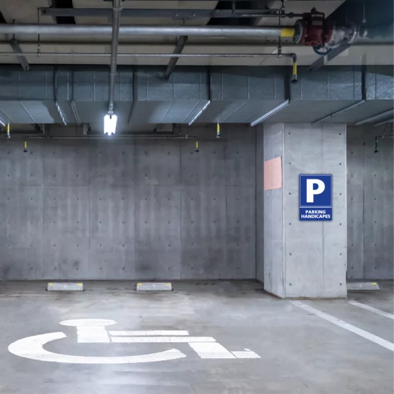 Pictogramme Parking Handicapés PMR-0031