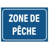 Panneau Zone de Pêche
