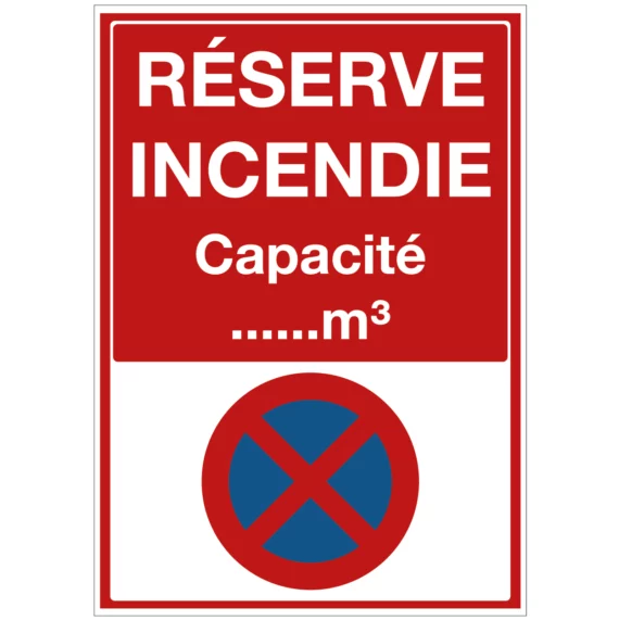 Panneau Réserve Incendie - Capacité