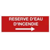 Panneau Réserve d'Eau d'Incendie
