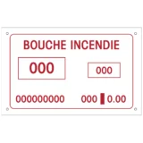 Panneau Bouche Incendie