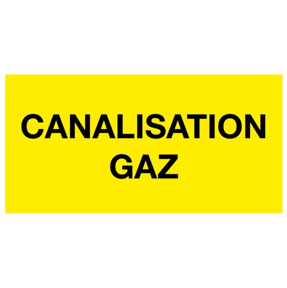 Panneau Canalisation Gaz